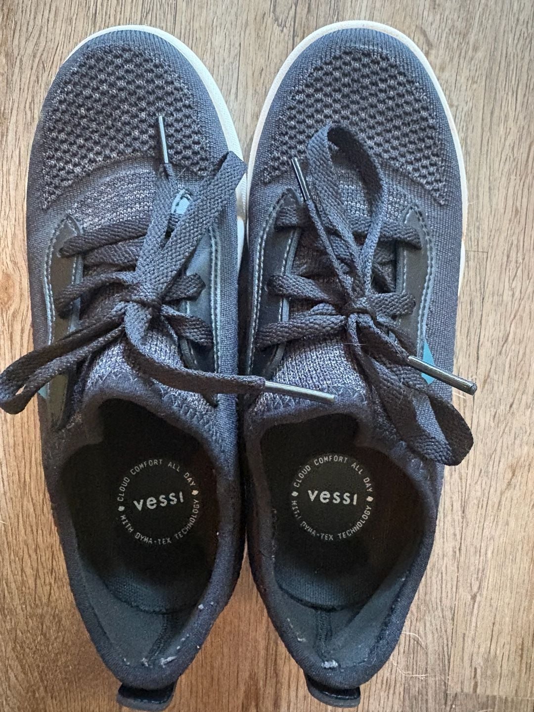 Vessi Weekend Youth Size J3 Waterproof Sneakers In Black